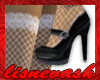 (L) Black MJs & Wht Nets