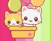 Kitty in Balloon XD