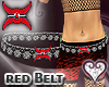 Queens red belt is layerable