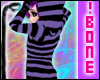 !BONE PrpleNBlckHoodie