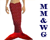 *MM* Red Mermaid Tail
