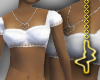 [M] Mya Heart Crop White