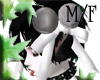 *LG* SlvrWht Bell Bows