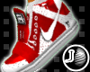 [LF] White & Red Dunkz