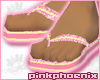 Pink Lemonade Flip Flops