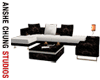 Black/white Lounge Suit