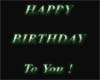 [SW] Happy Birthday Sign