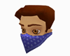 Facial Bandana in Blue