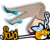 [Foxi]80\'s heels turq