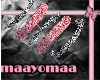 [mym]pink/silvr bracelts