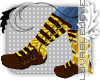 [QuiltedFlatBoots}goldnb