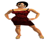 Red Sequin Dress