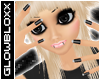 #Black Plastic Nails#