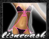 (L) Babydoll Black/Pink