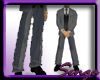Formal suit grey pants