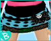 ~BZ~ Skull Dot Skirt Tel