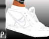 [P] WHITE NIKES