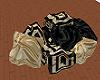 [C]Black&Gold Pillows