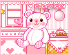 Pink Balloon Bear