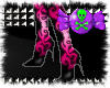 motortrash pink boots