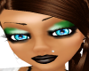 Dramatic Greens MakeUp