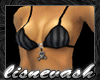 (L) Black Pirate Bikini