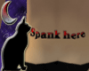 Spank here tattoo