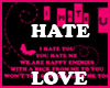 (U.D) I Hate You ! lol