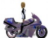Chromed Bike W/Music