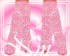pink cheetah baggy pants