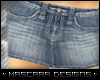 {M} Denim Mini Skirt