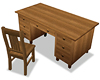 Teacher's Desk & Chair