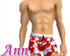 Hawaiian Shorts RED