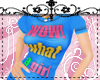 WOW! Shirt Blue