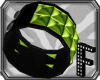 Green Studded Wristband