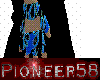 Blue Flame Gloves