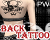 P* BackTattoo#02 Skull