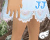 BLue butterfly boots