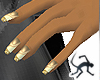 Light Gold Nails