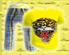 *CA* Yellow Tiger Tee