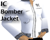 IC Bomber White Jacket