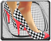 Pink Checkered Heels
