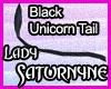 Black Unicorn Tail