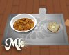 Cereal and toast meal