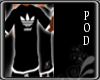 [POD] Adidas top Black