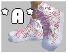 *A*Pink n White Converse