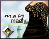 [M.M] Golden Amore Dress