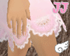 baby pink butterfly boot