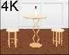 4K Garden table 4 two