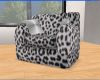 *SS*LeopardBasicChair-BW